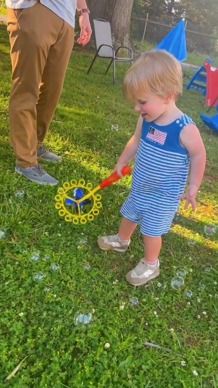 Bubbles and green green grass - life is good !! 🫧☀️🌿🌱

#LTKSeasonal #LTKfamily #LTKhome
