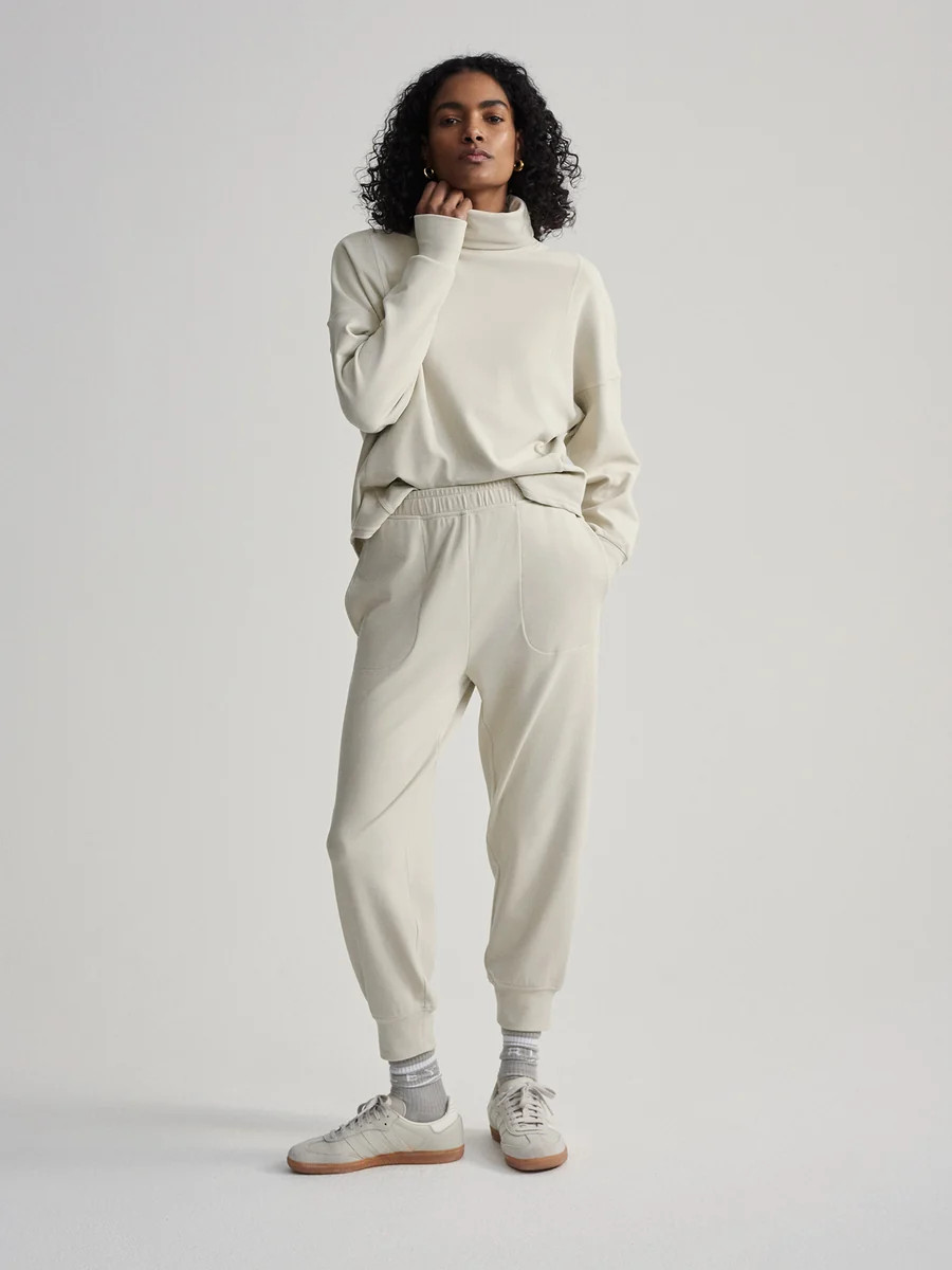 Brushed Rib Slim Cuff Pant 25 | Varley US | Varley US