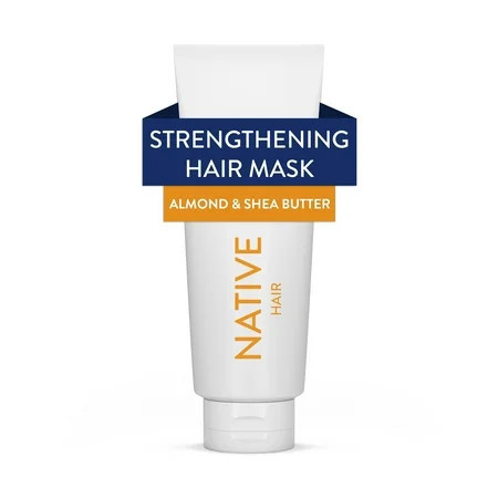 Native Strengthening Hair Mask Almond and Shea Butter 6 fl oz | Walmart (US)