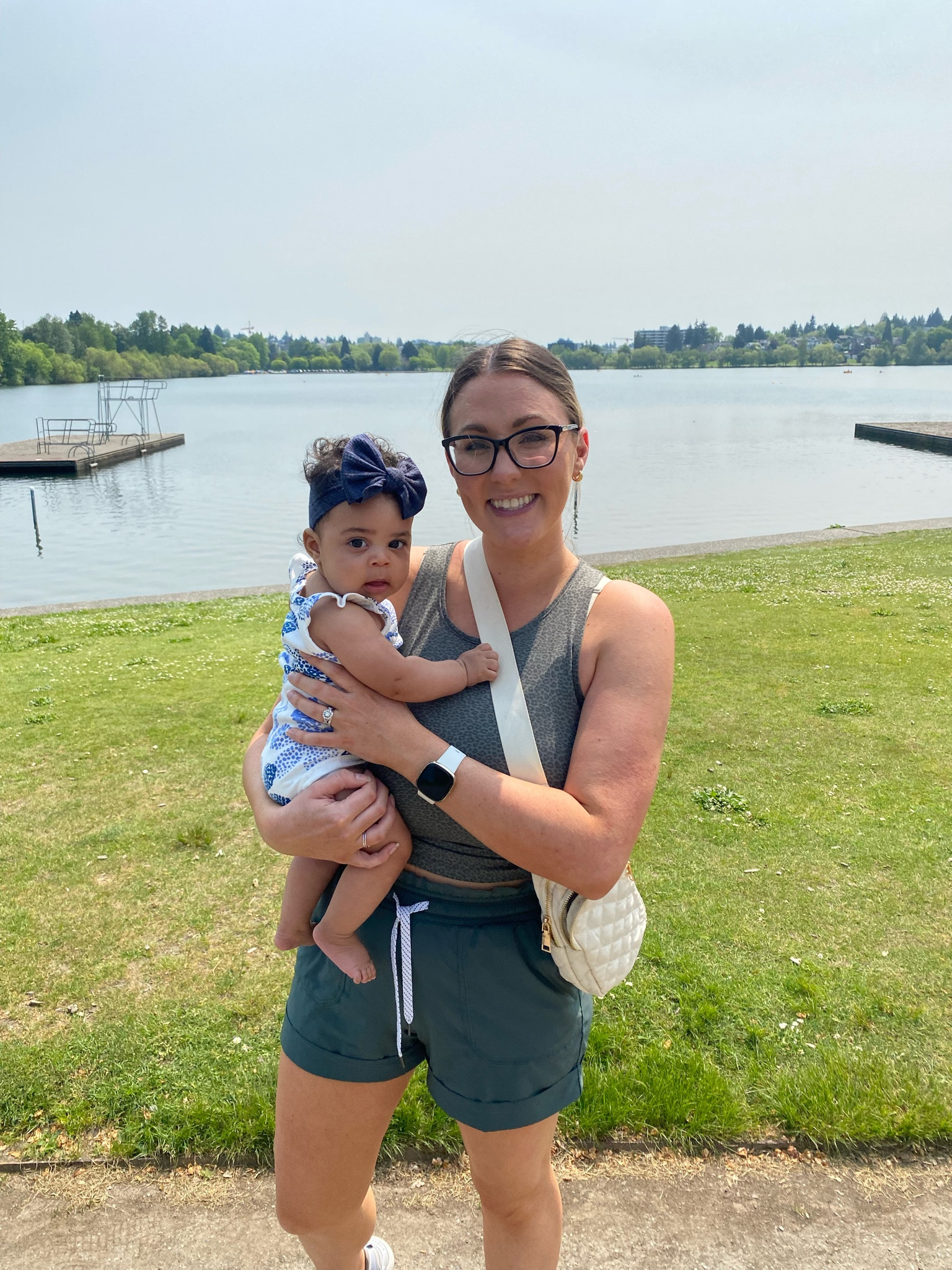 Ok, these shorts have been my fave lately! Nordstrom currently has two different colors in stock, and I’m going to have to snag another pair! The grey is almost sold out, and on sale for $33!I’m wearing the medium, they run true to size!