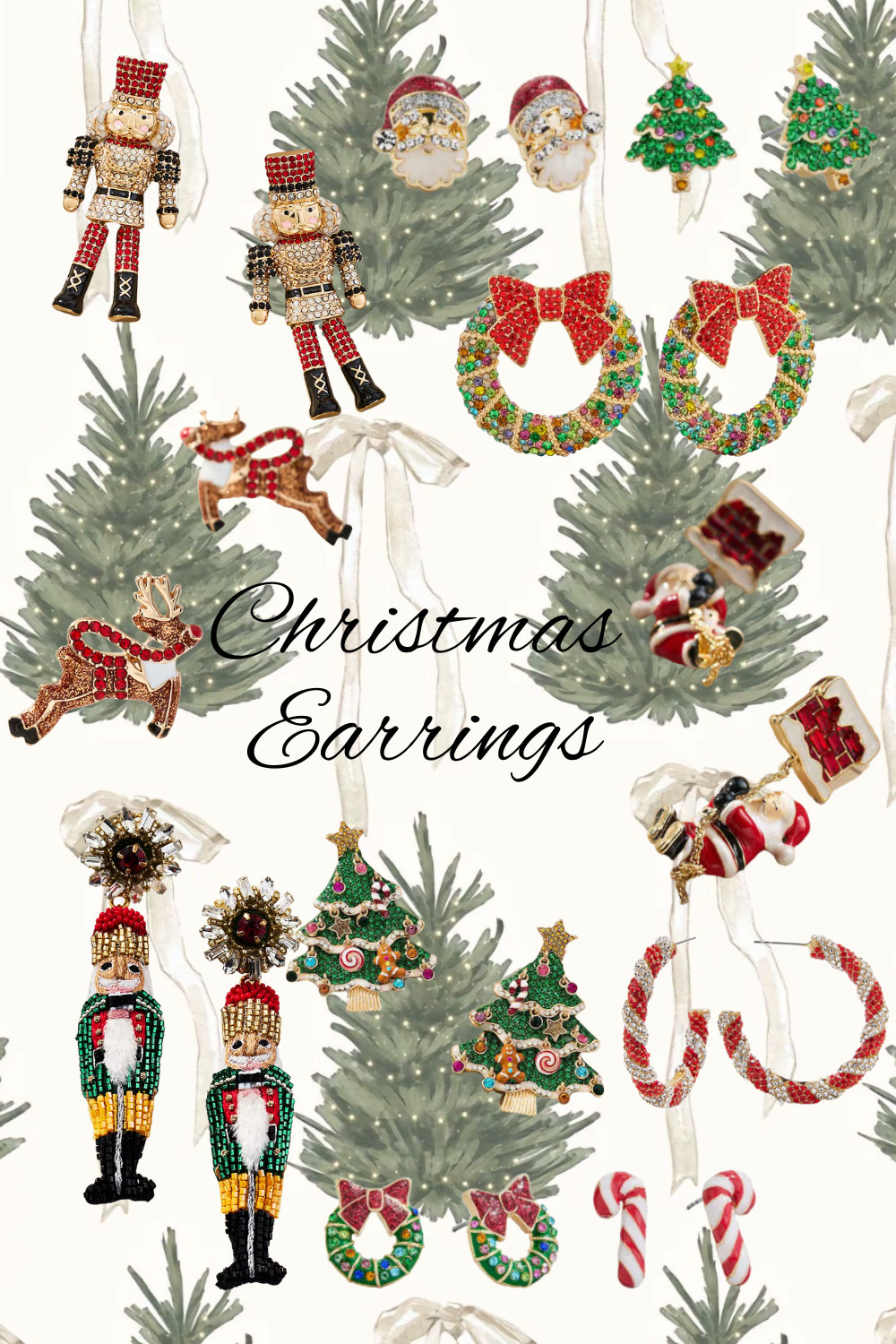 Earrings are the perfect addition to make any outfit festive this holiday season!  

 #LTKGiftGuide #LTKHoliday #LTKSeasonal