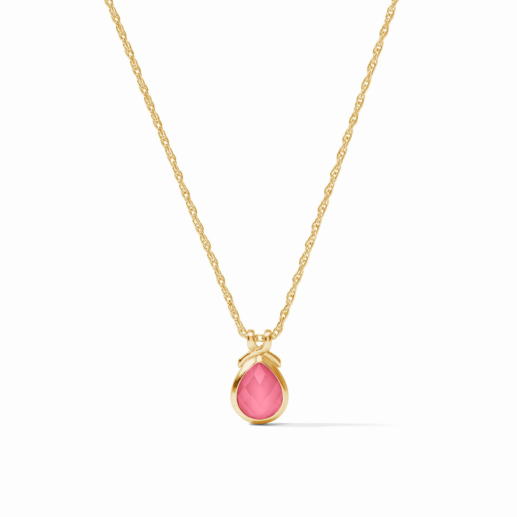 The Pink Breast Cancer Awareness Delicate Necklace | Julie Vos | Julie Vos