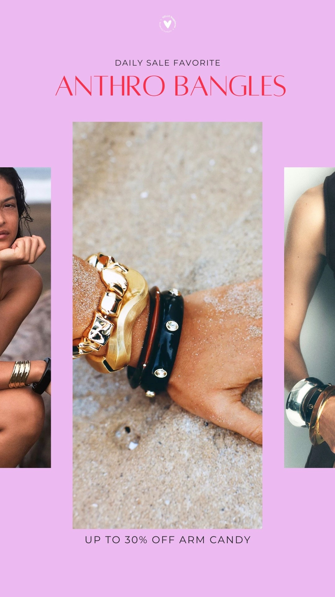 daily sale fav | Anthro bangles 

#LTKSaleAlert