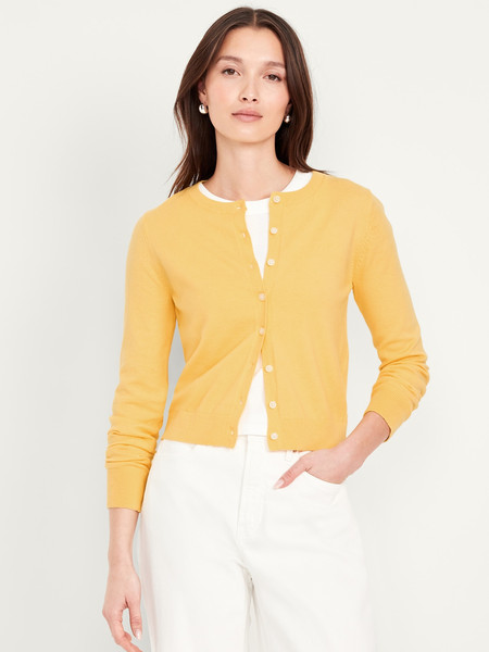 SoSoft Lite Crop Cardigan Sweater | Old Navy (US)