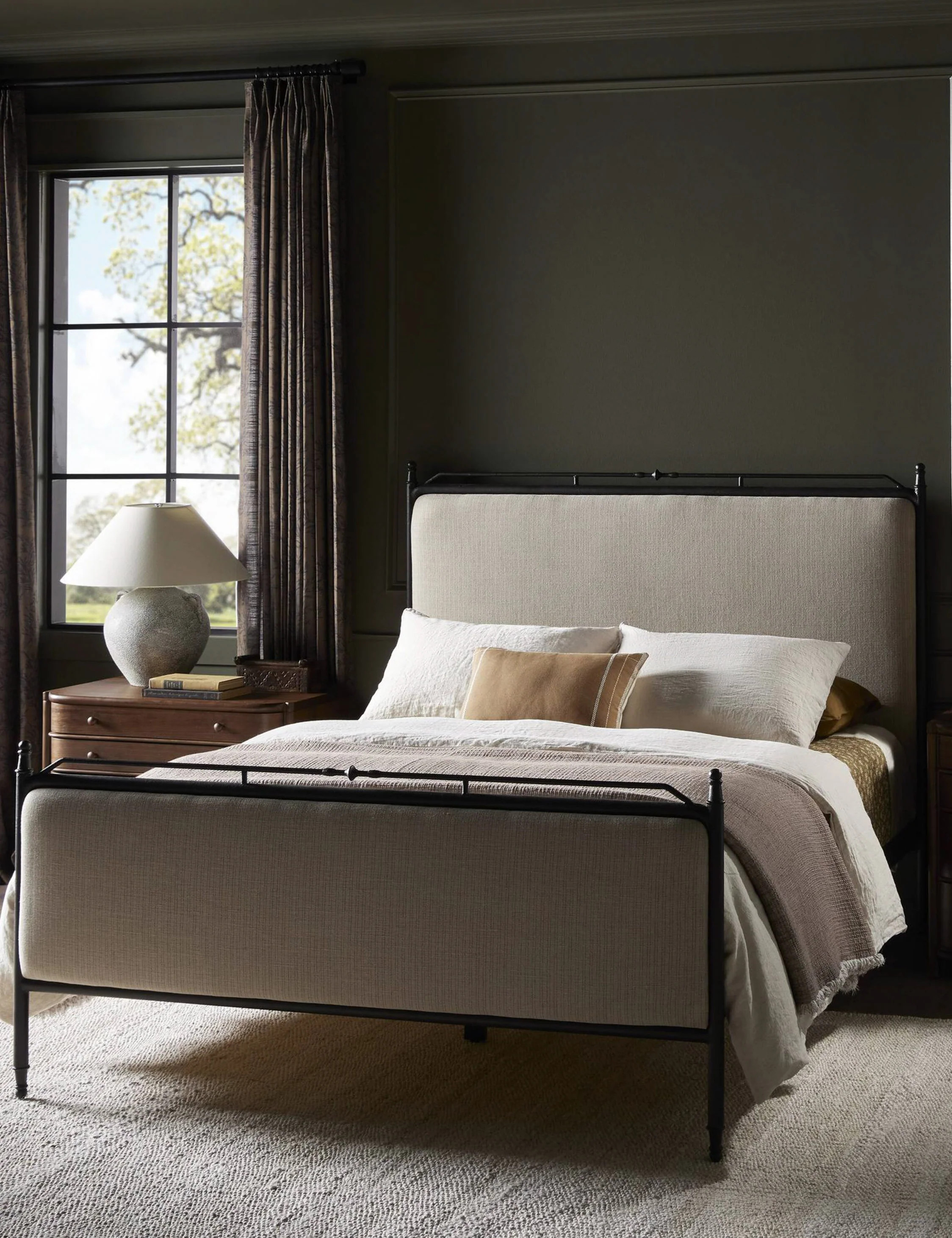 Leyla Platform Bed | Lulu and Georgia 