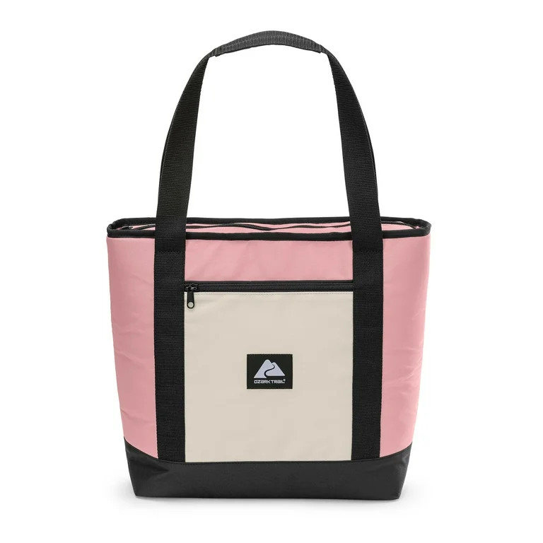 Ozark Trail 24 Can Soft Cooler Tote, Pink - Walmart.com | Walmart (US)