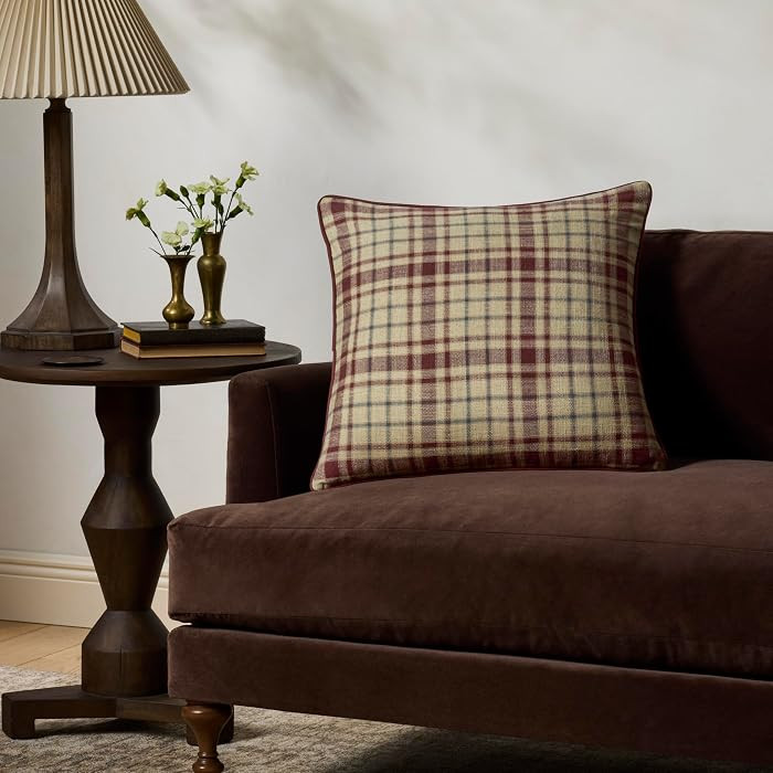 Loloi Chris Loves Julia Alder Brick Cover w/Poly Pillow | Amazon (US)