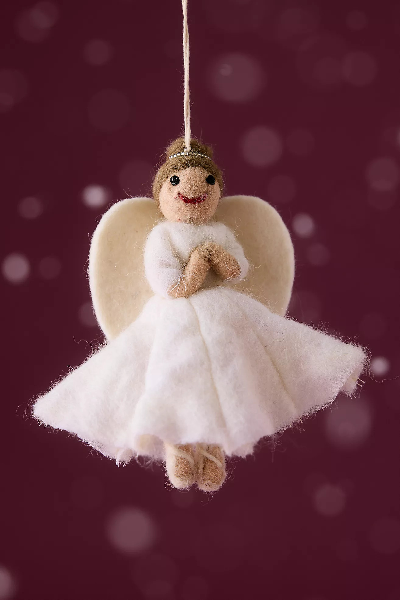 Felt So Good Christmas Angel Felt Ornament | Anthropologie (UK)