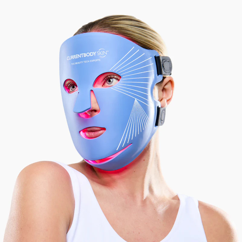 Blue LED Light Therapy Face Mask for Spots | CurrentBody Skin | Currentbody (UK, IE)