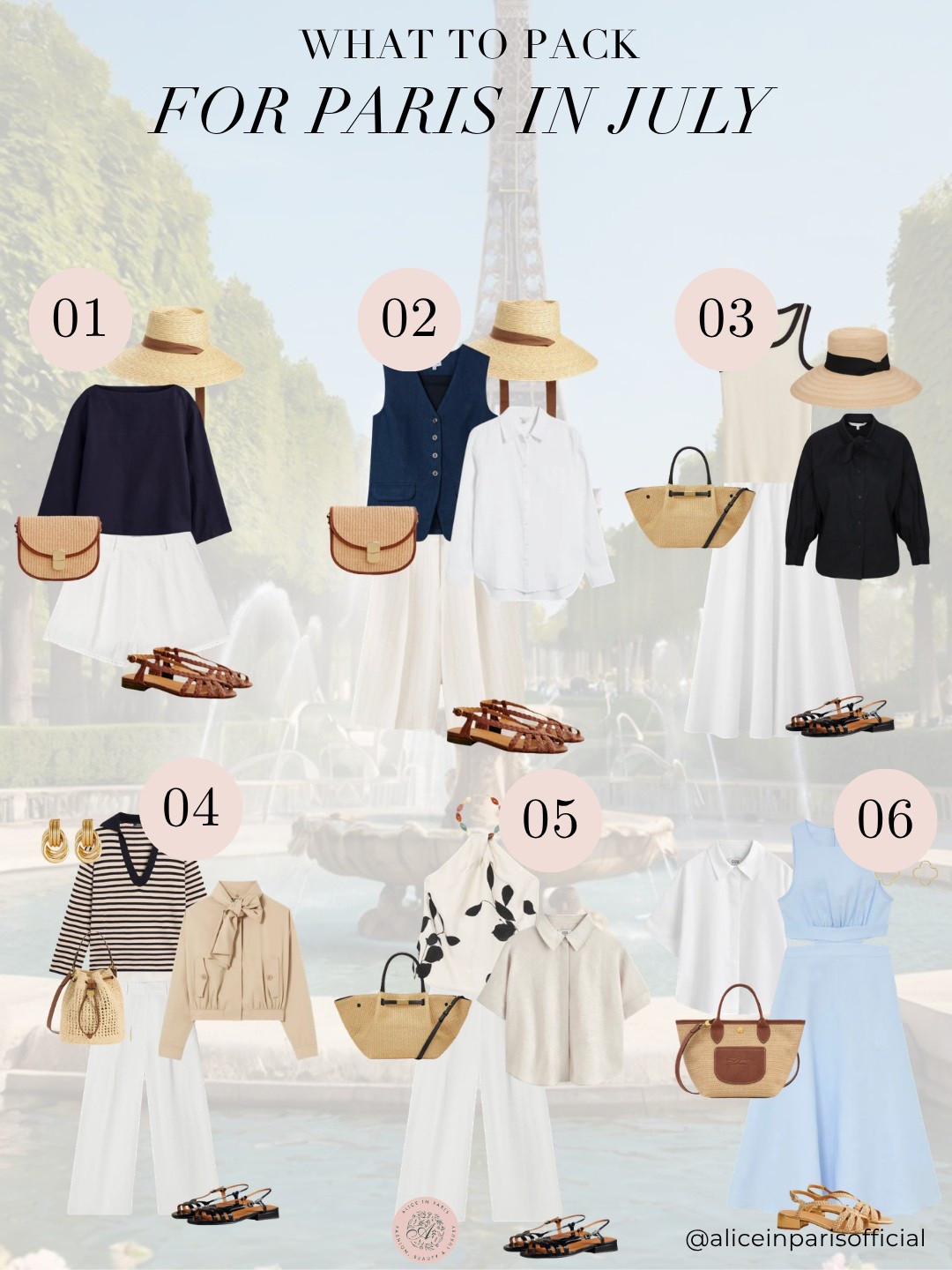 what to wear for Paris in July