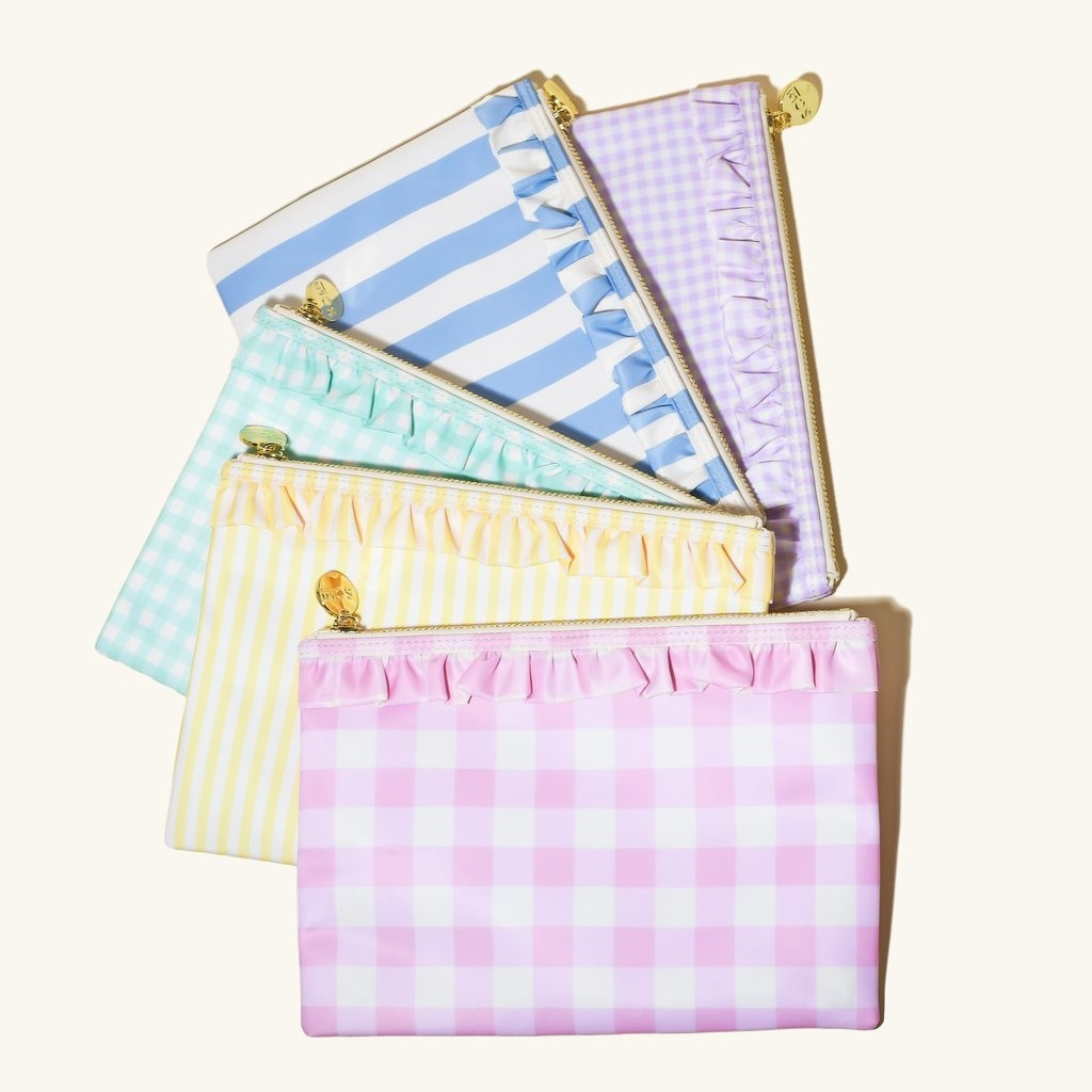 Ruffle Flat Pouch | Stoney Clover Lane