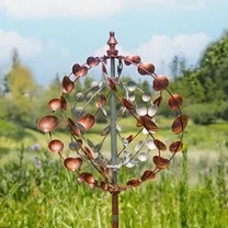 Wind Spinners Outdoor, 75" Large Metal Kinetic Wind Sculptures for Garden, 360 Degrees Swivel Yar... | Walmart (US)
