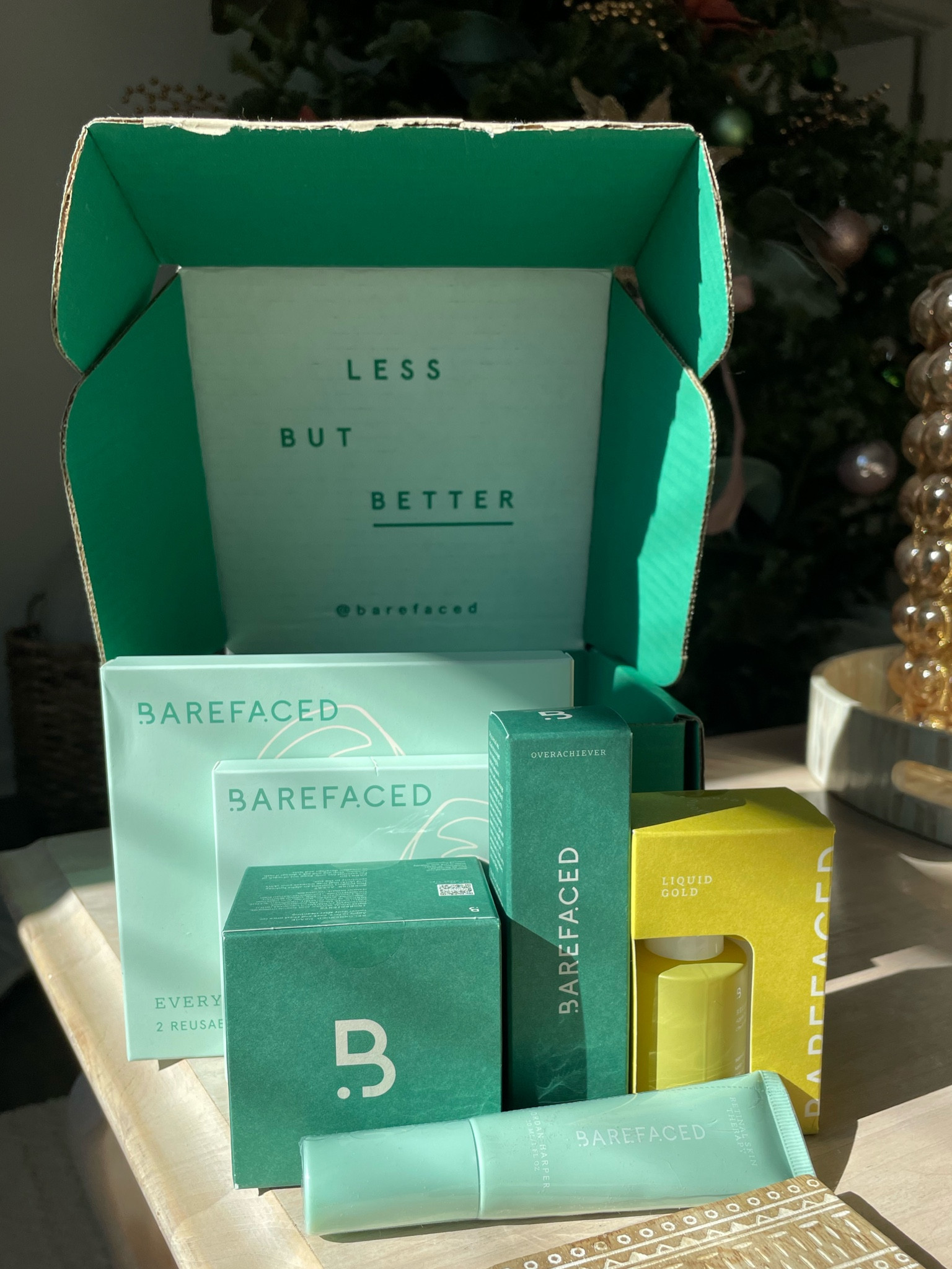 The BEST skincare- backed by research, cruelty-free, with tons of information and reviews to back them on their site.  Take their skin quiz online to get your perfect match.  

Per their website FAQs, all of their skincare is pregnancy/BF safe except for retinAl and glow peel pads. 

#barefaced #skincare 