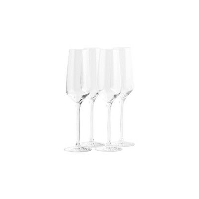 6.8oz 4pk Crystal Experience Champagne Glasses - Stoelzle | Target
