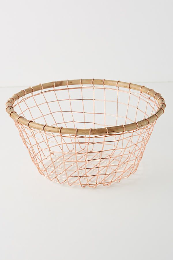 Bess Fruit Basket By Anthropologie in Brown Size M | Anthropologie (US)