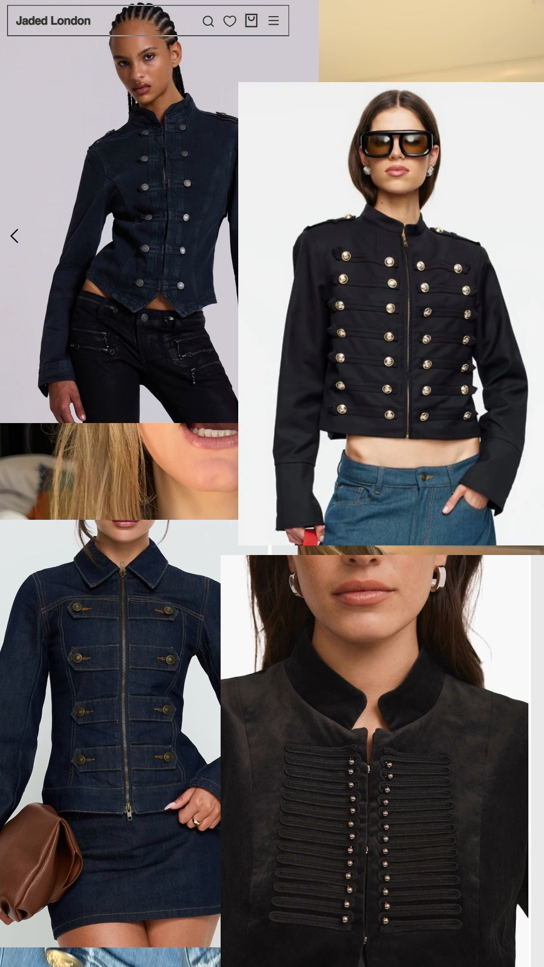 2026 trend I am fully leaning in on: military/conductor jackets linking LOTS of options below. ⬇️ 

#LTKSeasonal #LTKgrwm #LTKootd