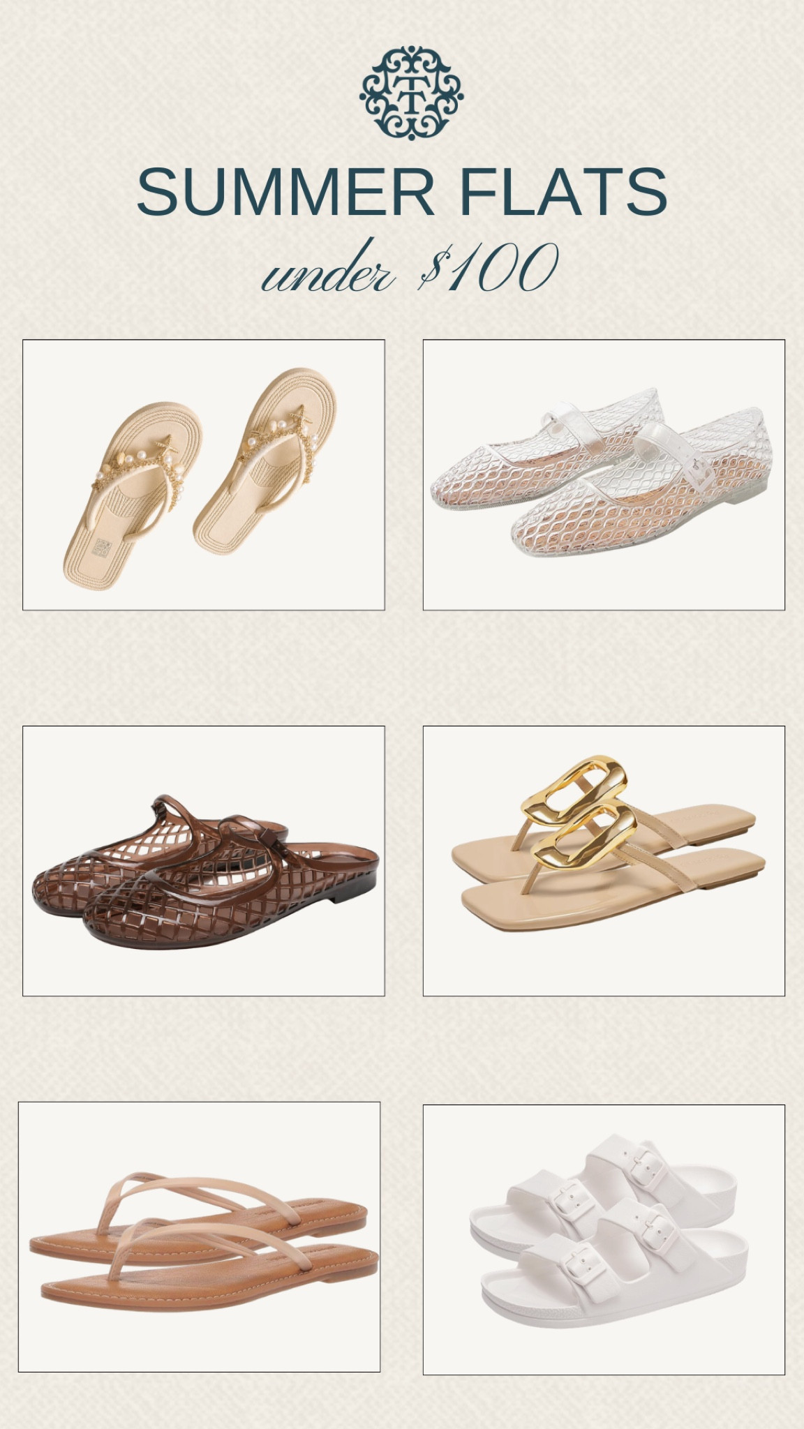 We pulled some easy summer flats you will actually wear. Each pair is under $100 and goes with everything from dresses to denim. Save these now because they are the kind you end up reaching for on repeat. 

 #LTKSeasonal #LTKMidsize #LTKOver40