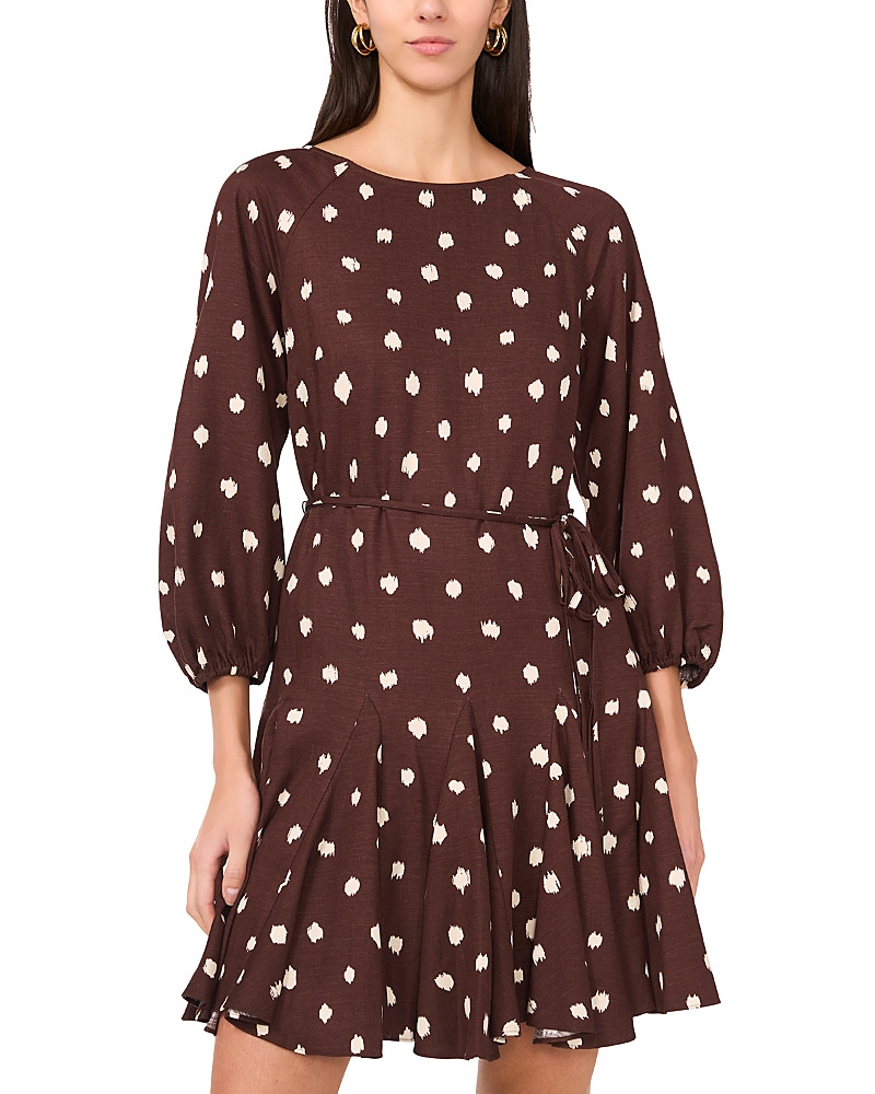 1.state Scratchy Dot Mini Dress | Bloomingdale's (US)