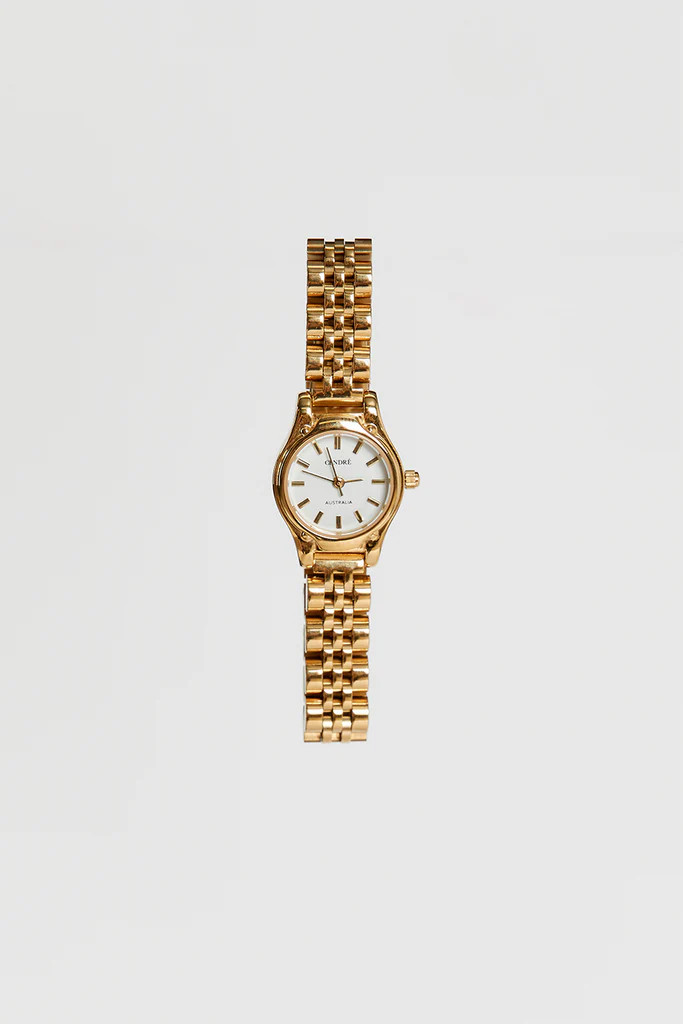 CENDRE ISOBEL WHITE & GOLD WATCH | DISSH