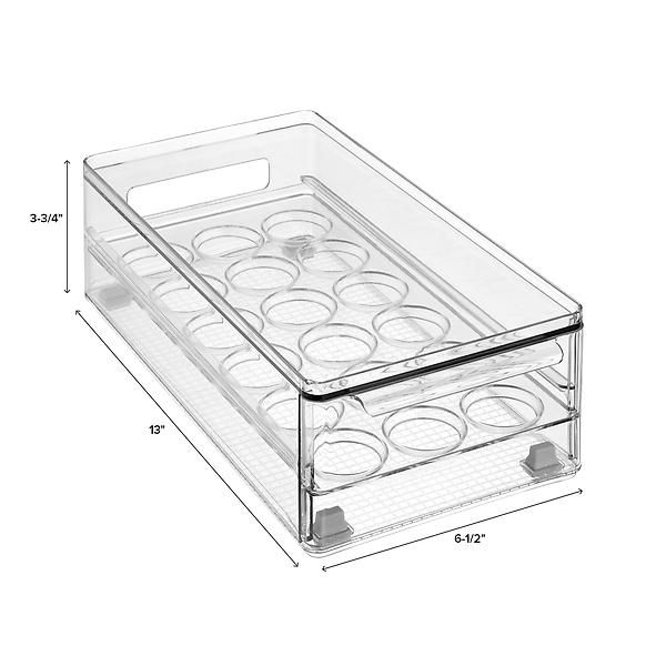 Everything Organizer Egg Holder with Drawer | The Container Store