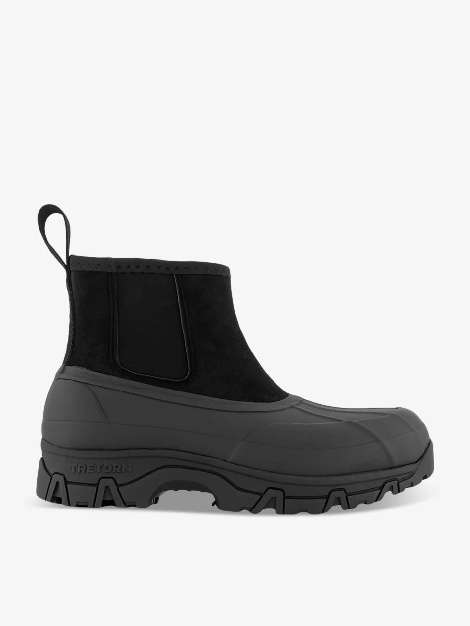 Ahus serrated-sole woven ankle boots | Selfridges