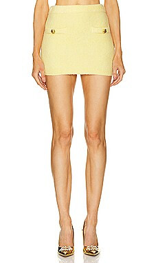 Ronny Kobo Daylabee Knit Skirt in Sunglow from Revolve.com | Revolve Clothing (Global)