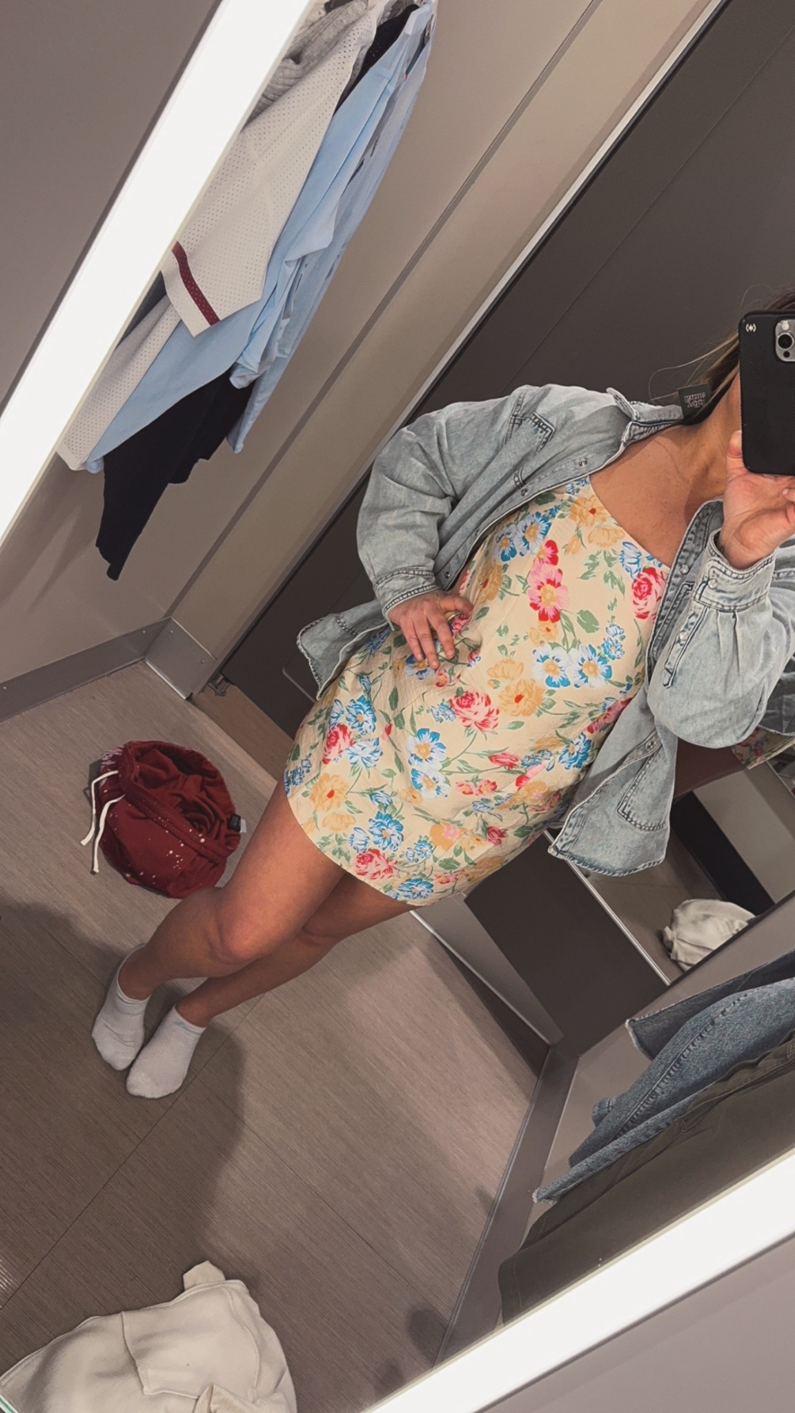 Target spring collection
Dress size 10 (needed a size 12 though)
Denim jacket: XL

#LTKMidsize #LTKSeasonal #LTKPlusSize