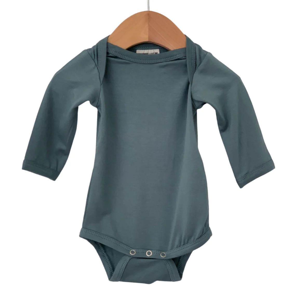 Long Sleeve Bodysuit, Winter Emerald | SpearmintLOVE