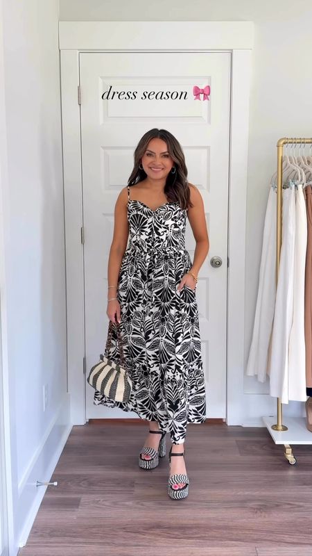 Use code JUNE20 for 20% off! Code ends 6/9 
Black midi dress size small TTS - a little big in the bust on me
Black platform sandals size 5 TTS 

Floral midi dress size small TTS 
Gold heels size 5 TTS 

Black and white stripe dress size XS TTS 
Black and White sneakers size 5 1/2 - run big so I sized down a size! Usually a 6.5 in sneakers 

Bright mini dress size XS TTS 
Clear heels size 5 TTS 

Red mini dress size XS TTS 
Gold heels size 5 TTS 

Wedding guest Dress
Summer Dress 
Travel Outfit 
Summer Outfit 
Sandals 
Summer OOTD 

Honey Sweet Petite 
Honeysweetpetite

Follow my shop @honeysweetpetite on the @shop.LTK app to shop this post and get my exclusive app-only content!

#liketkit 
@shop.ltk
https://liketk.it/4IbDY

#LTKFindsUnder100 #LTKStyleTip #LTKParties #LTKSaleAlert