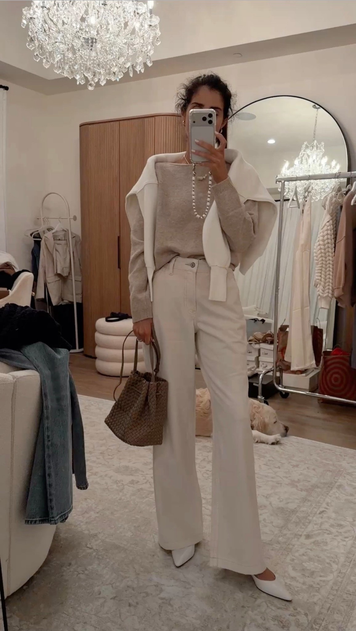 A few new arrivals that I’m so excited to share! These pieces are definitely making me excited for spring ☀️ I’m just shy of 5-7” wearing the size small sweater and 25 jeans #stylinbyaylin #aylin @abercrombie 

#LTKootd #LTKgrwm #LTKSeasonal