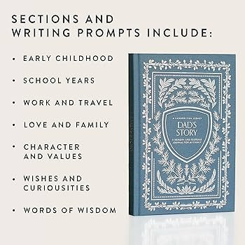 Dad's Story Journal (Linen Hardcover): A Memory and Keepsake Journal for My Family (Heirloom Stor... | Amazon (US)
