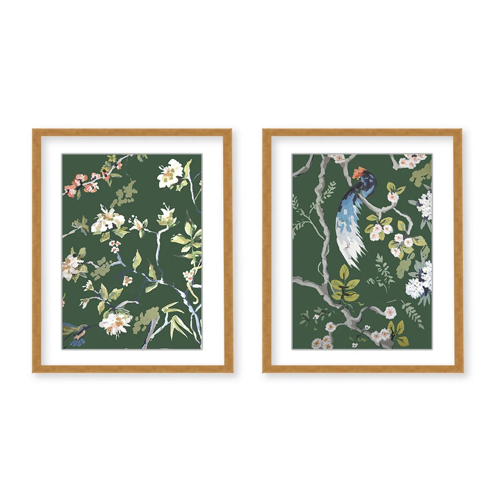 Nature Inspired Dining Room Walls Diptych (Set of 2) | Perigold