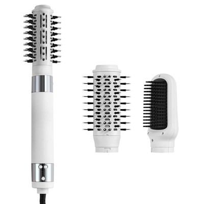 Hair Dryer Styler 110,000RPM Ionic Hot Air Brush with Oval & Paddle Brush, High-Speed Blow Dryer Brush | Target