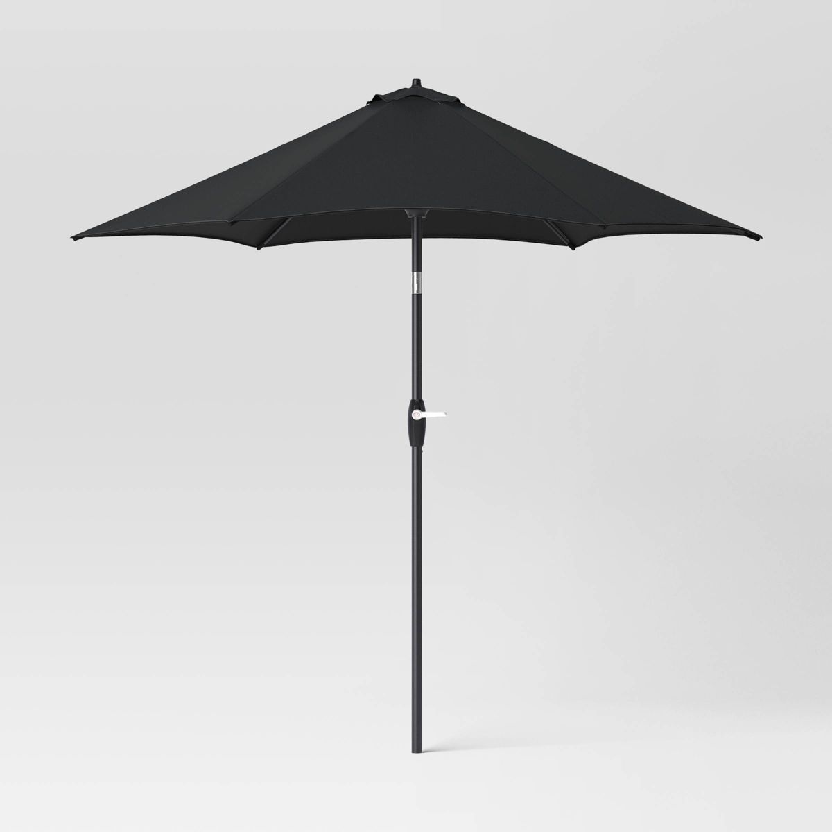 9' Round Outdoor Patio Market Umbrella with Black Pole - Room Essentials™ | Target