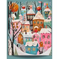 Painting By Numbers For Adults Cute Christmas Village Winter Snowy Diy Kit Nature Wall Art Gift For Crafters Xmas 292 | Etsy (US)