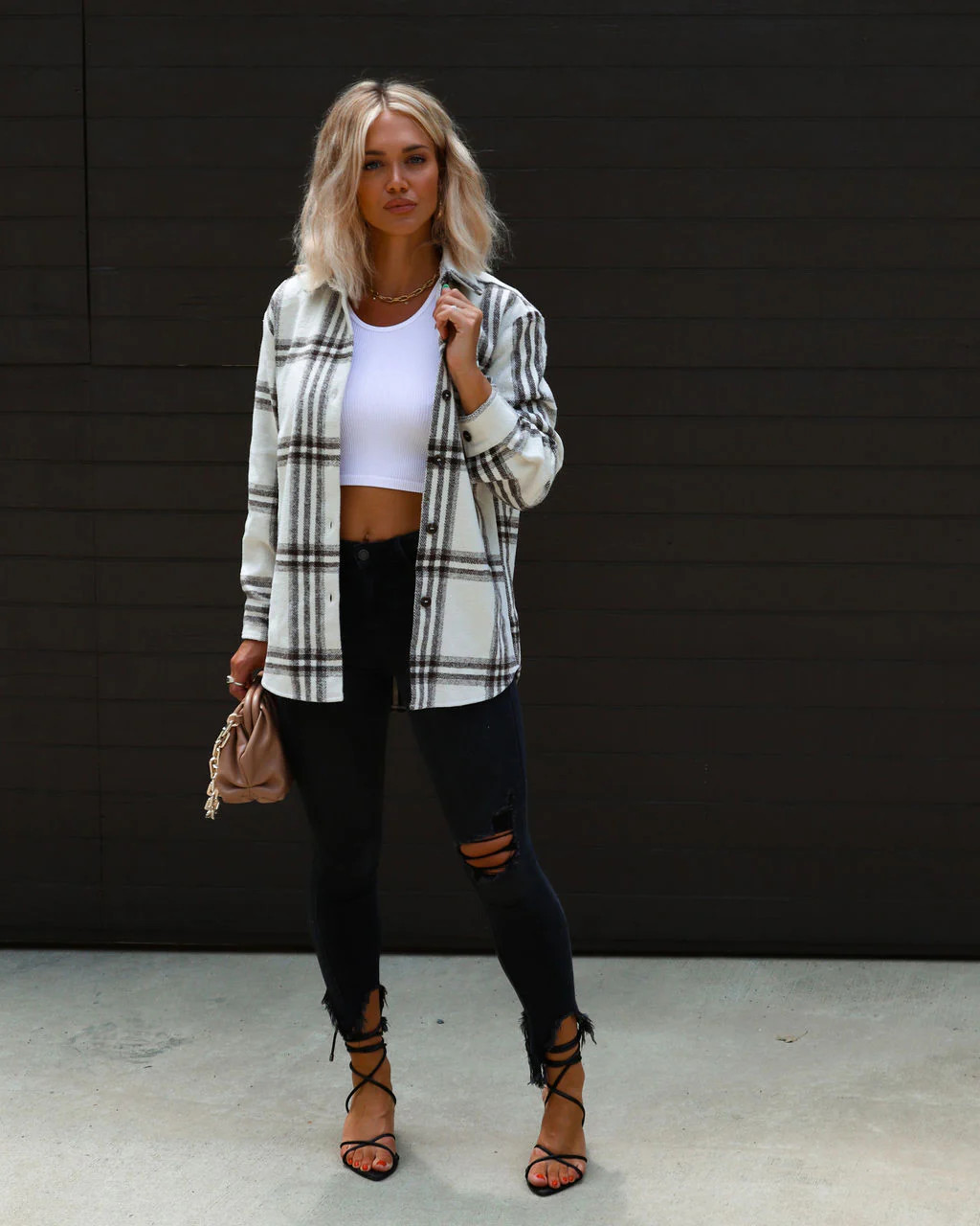 Tacoma Lightweight Plaid Shacket | VICI