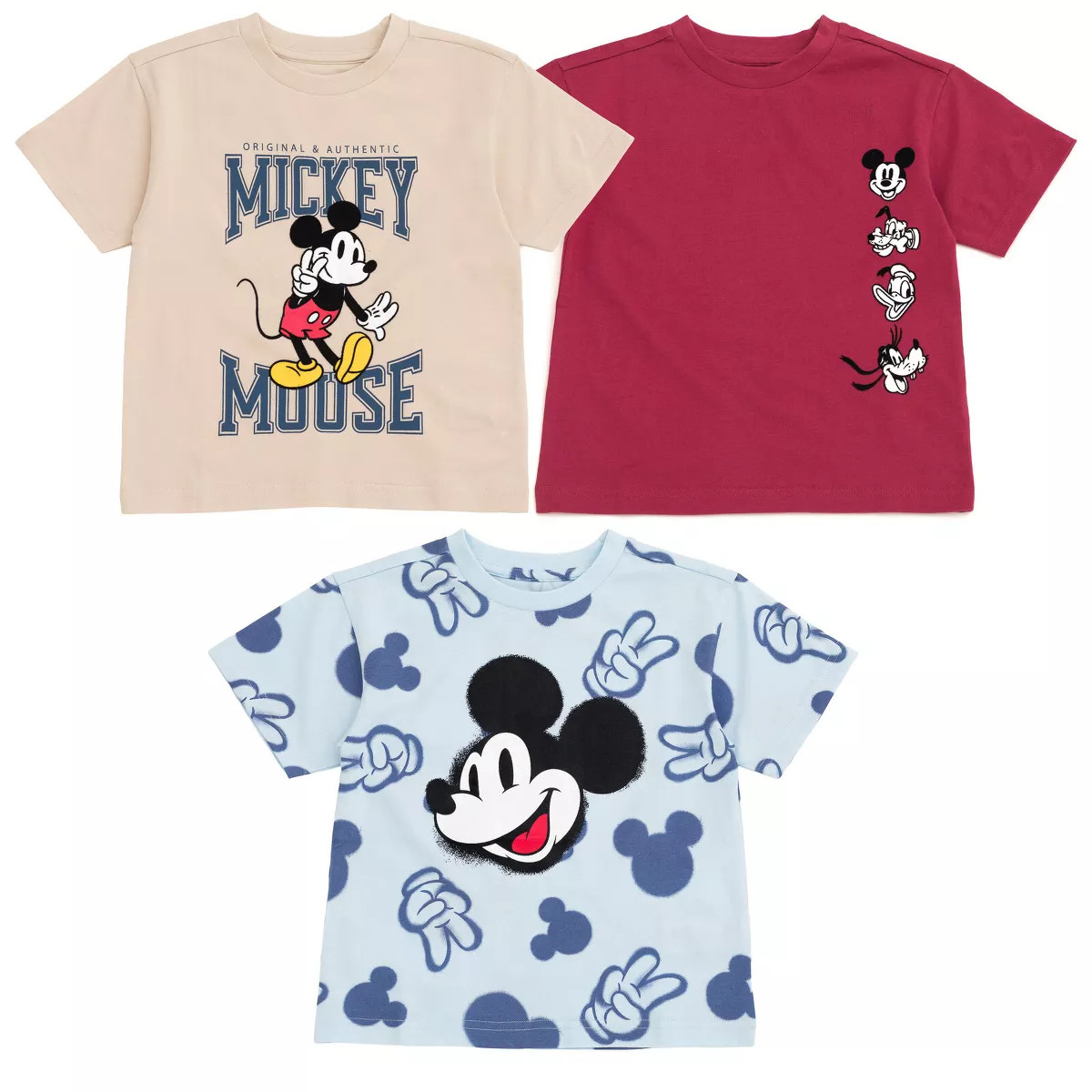Disney Mickey Mouse Baby 3 Pack T-Shirts | Target