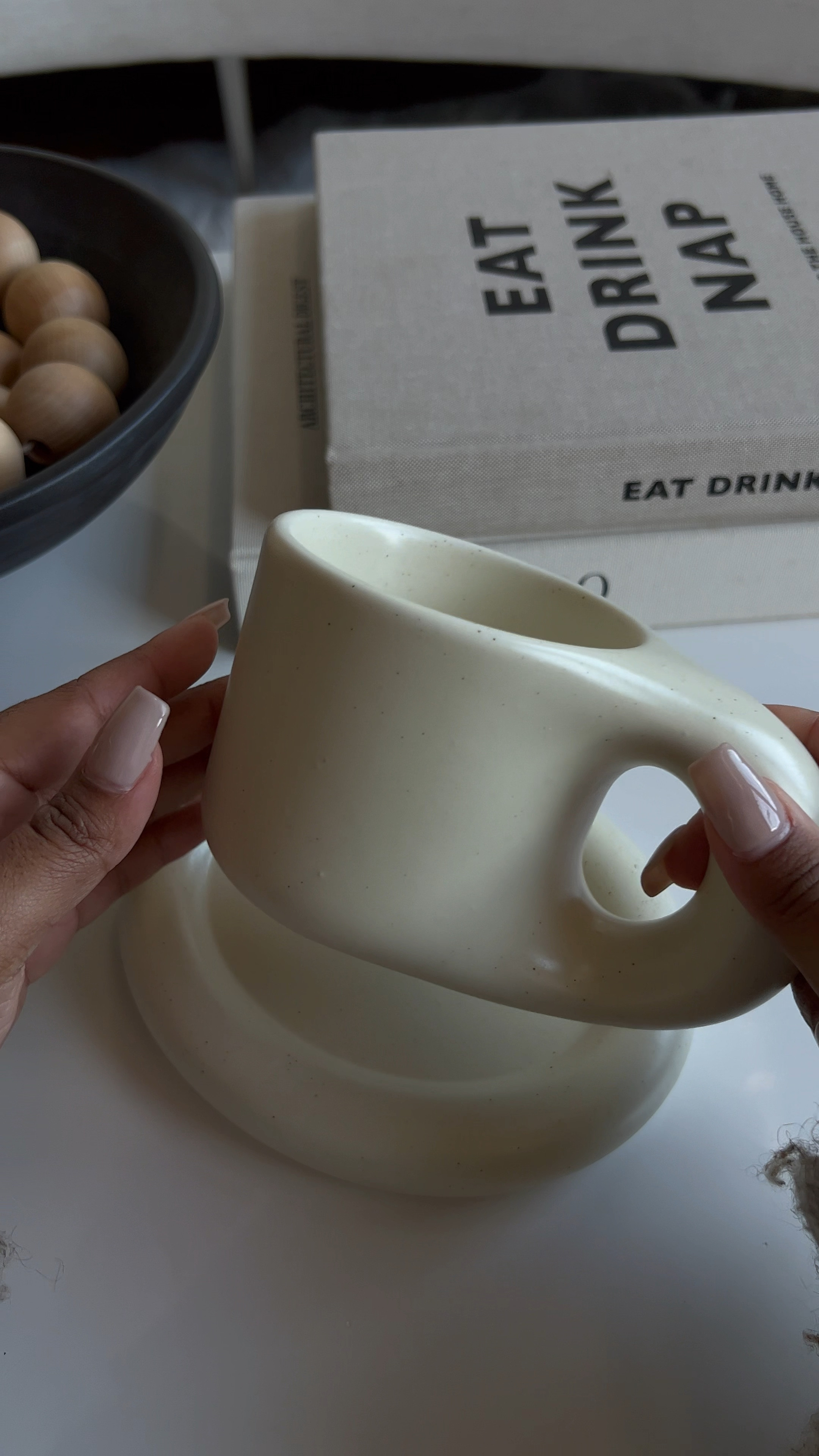 This #amazonfind is a good one, loving this mug so much 🤍 #coffeemug #amazon #homedecor

#LTKhome #LTKFind