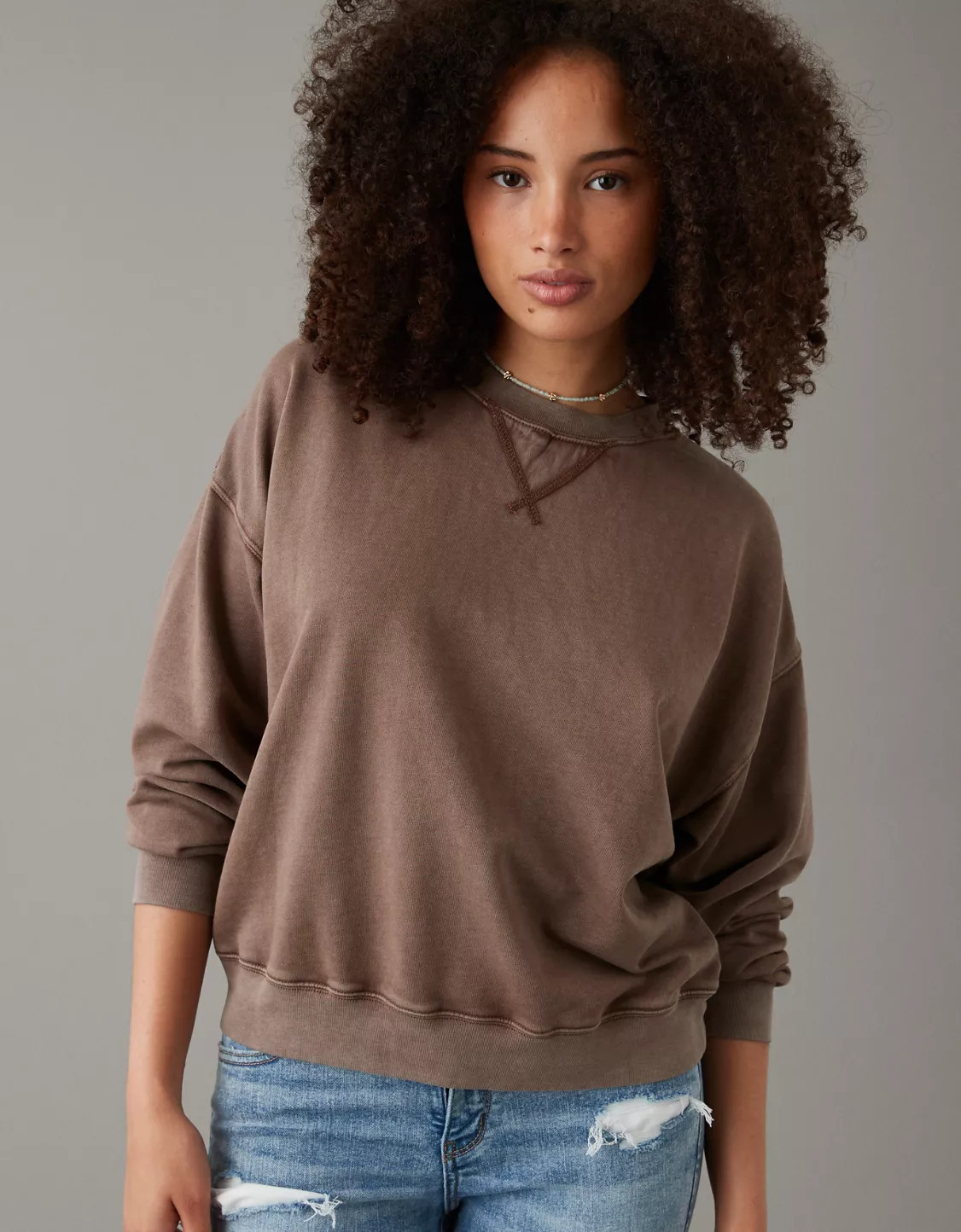 AE Funday Sweatshirt | American Eagle Outfitters (US & CA)