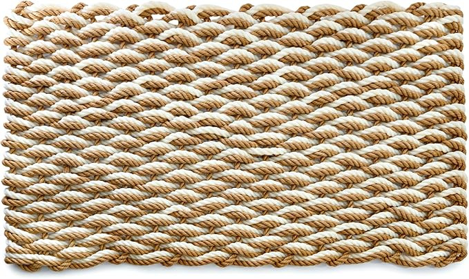 MAINEVENT Lobster Rope Mat Sand 30x17 Inch, USA-Designed Lobster Rope Door Mat Outdoor, All-Weath... | Amazon (US)