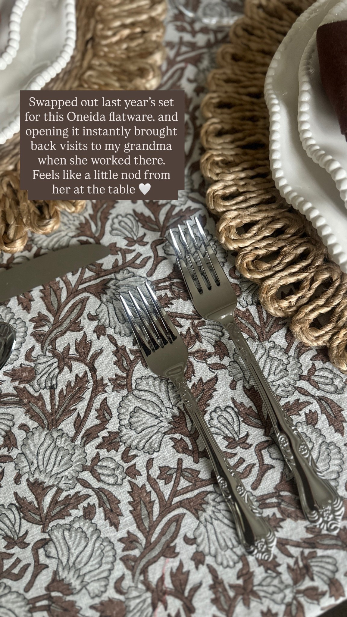 Affordable vintage inspired flatware!

Tablescape, flatware, vintage flatware, affordable flatware 

#LTKHome #LTKSeasonal #LTKHoliday