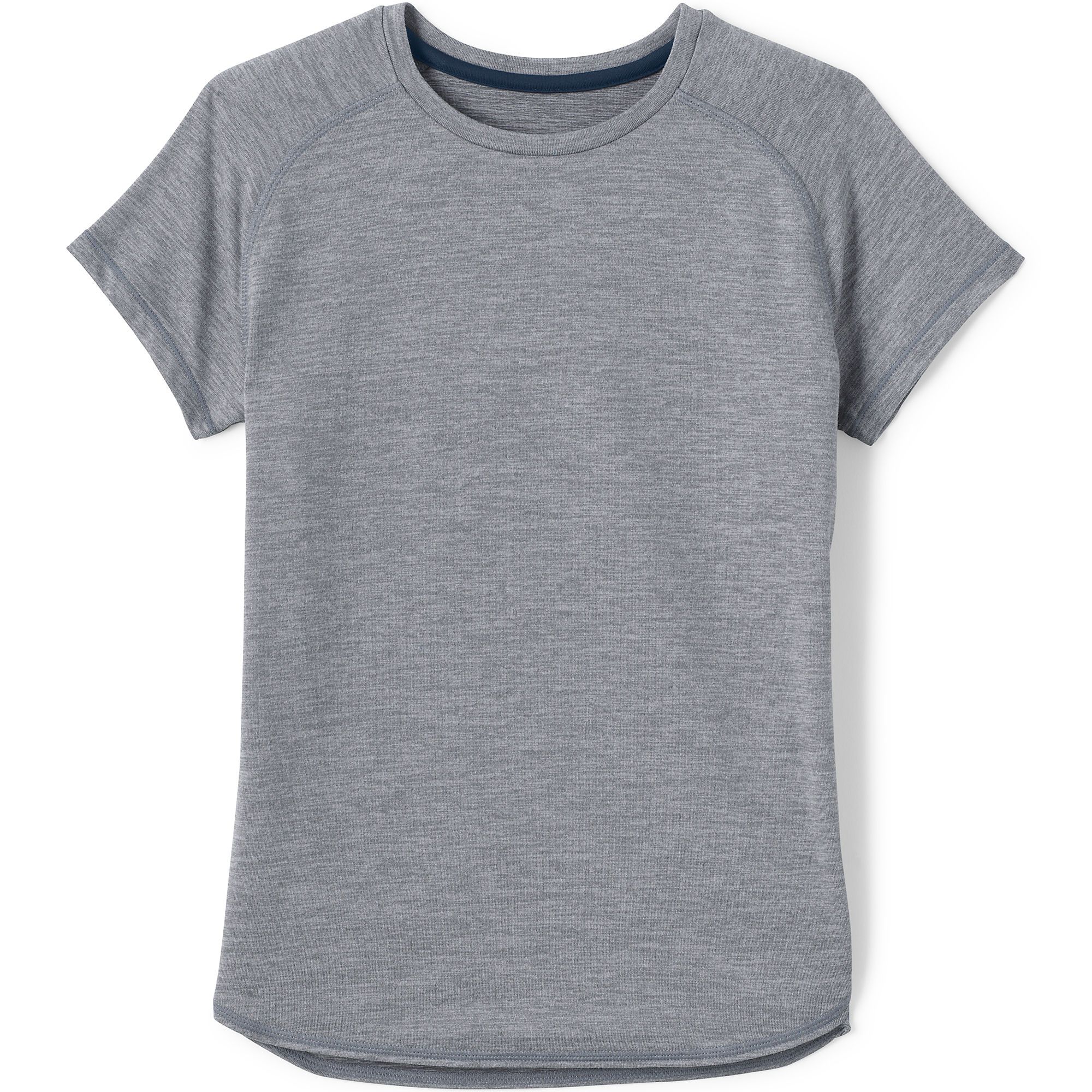 Girls Short Sleeve Active Gym T-shirt | Lands' End (US)
