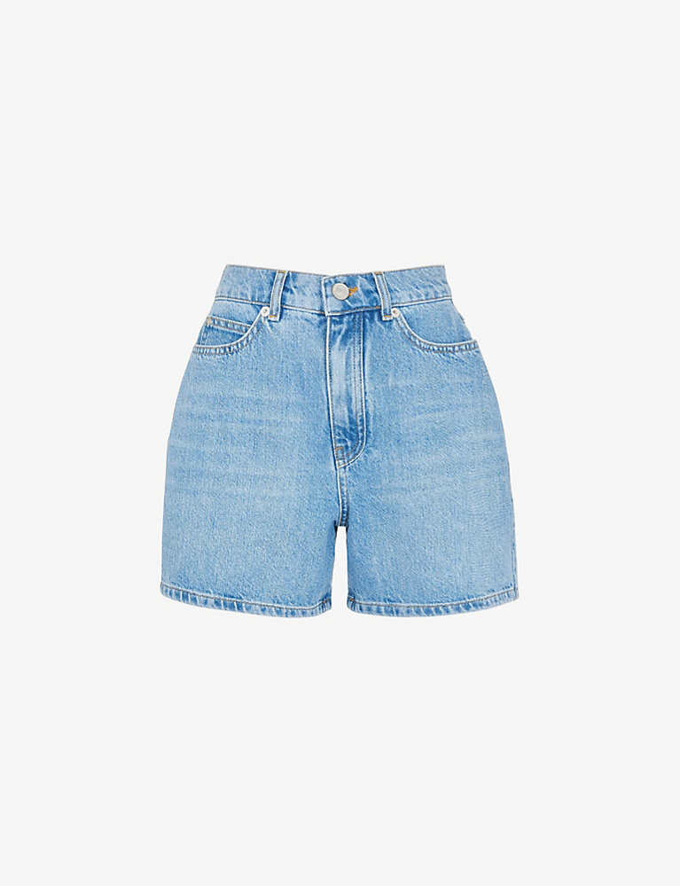 Authentic thigh-length denim shorts | Selfridges