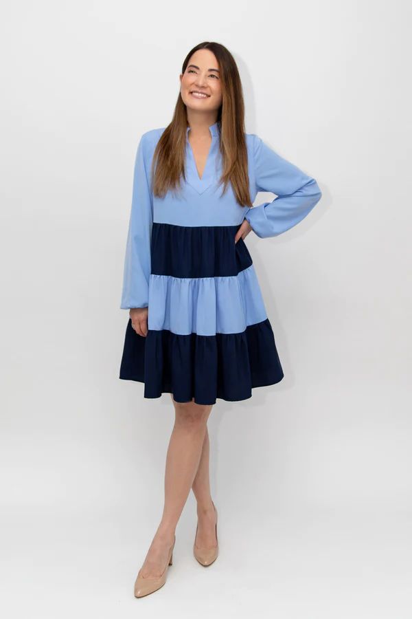 Charlotte Colorblock Dress | Sail to Sable