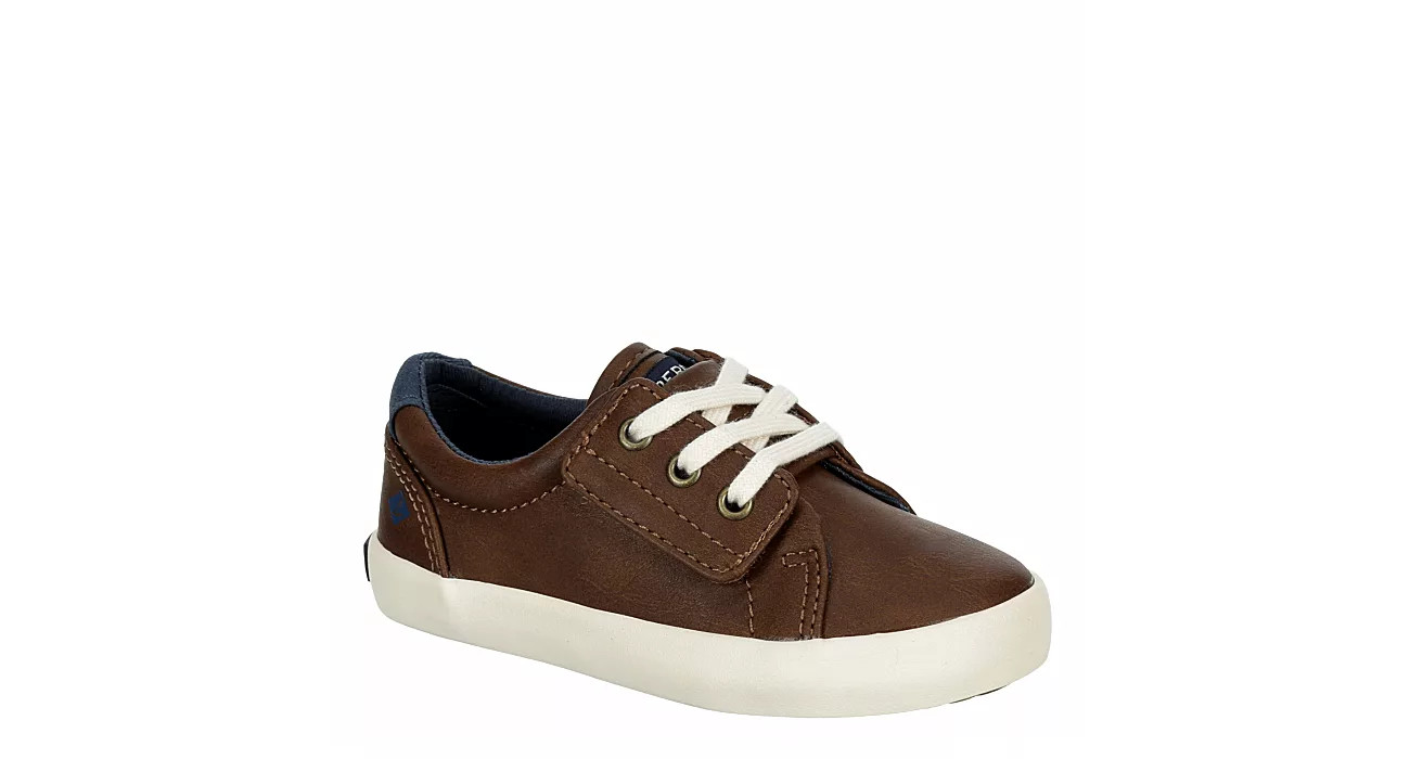 Sperry Boys Infant Tuck Ltt Jr Sneaker - Dark Brown | Rack Room Shoes