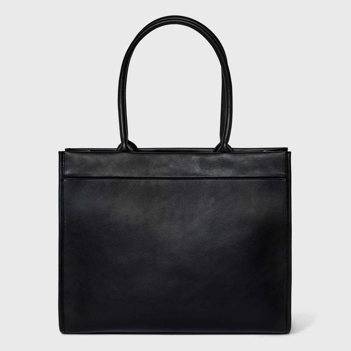 Large Boxy Tote Handbag - A New Day™ Black | Target