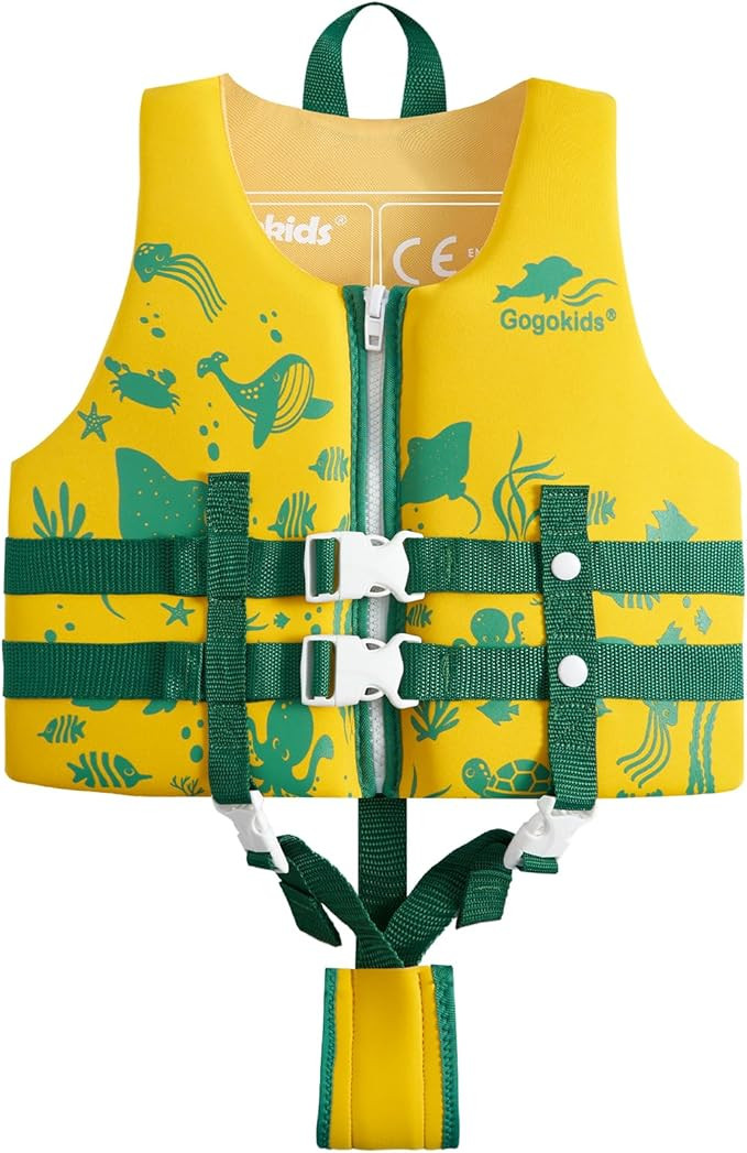 Gogokids Toddler Swim Vest, Kids Floaties – Boys & Girls Buoyancy Jacket for Pool & Beach, Fits... | Amazon (US)