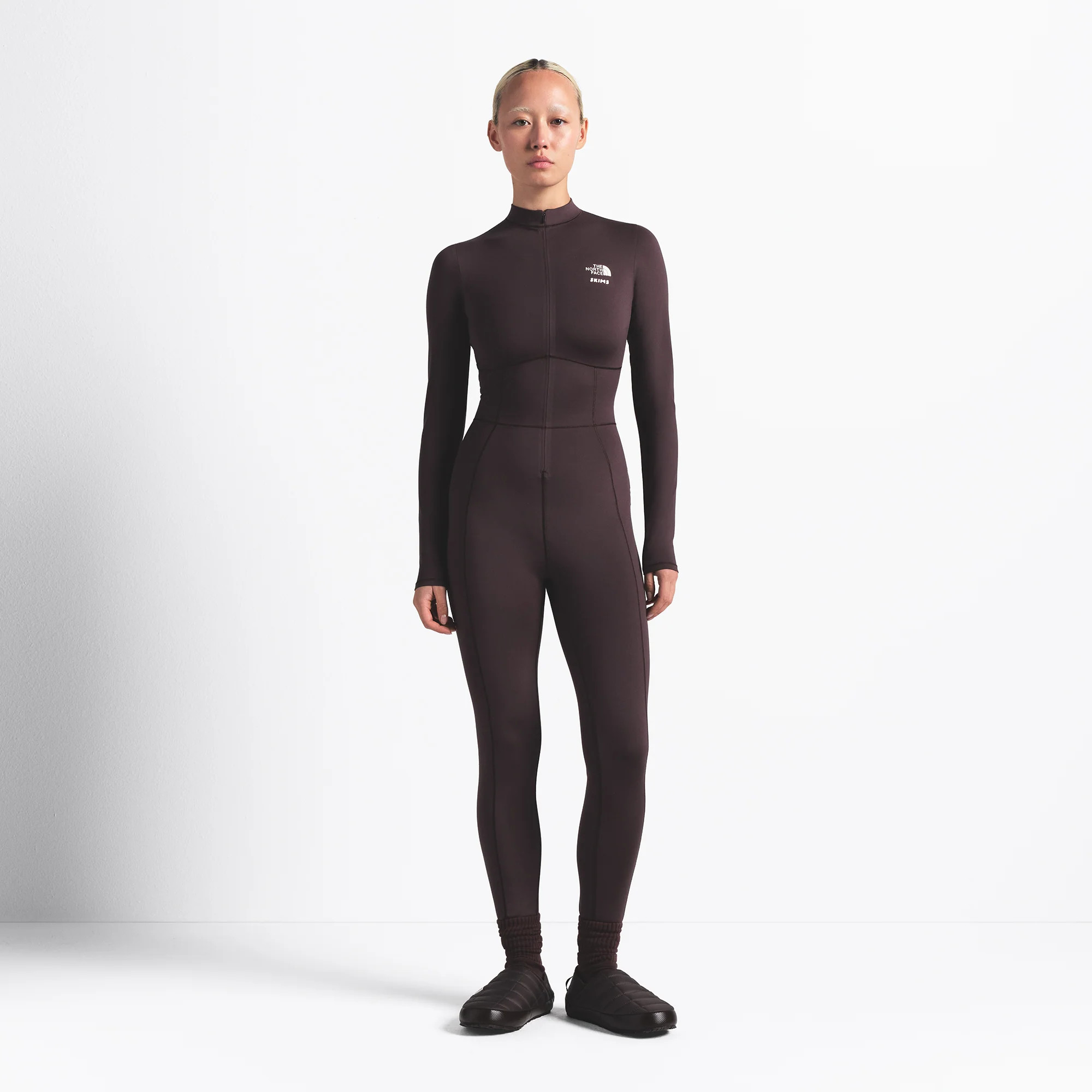 SKIMS Refina Bodysuit | Deep Neutral | 2XL | The North Face X SKIMS | SKIMS (US)