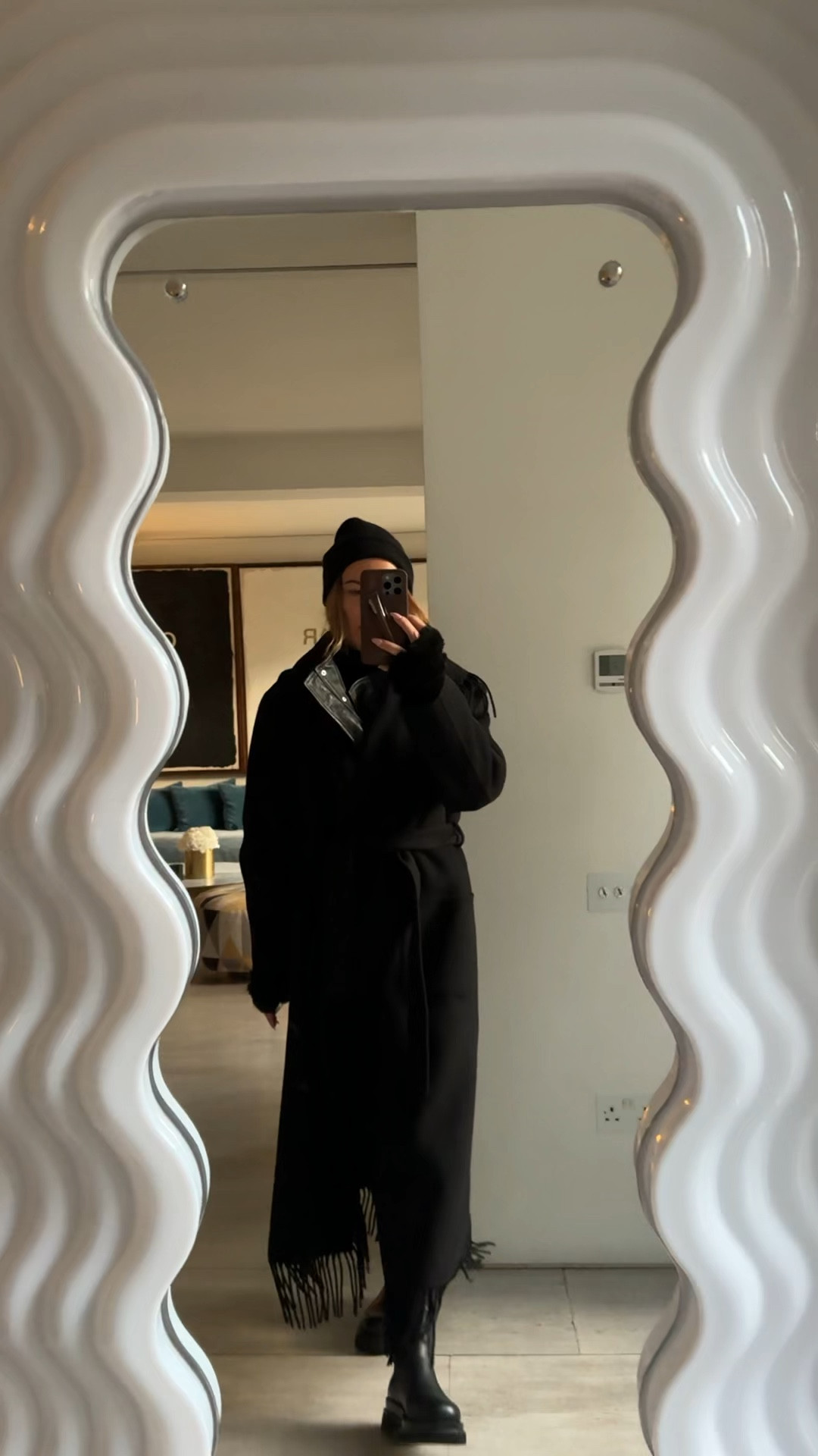 I love this coat !!
Layers, Layers
The H&M layer is a must! 
Boots are from Ducie - the Kendall