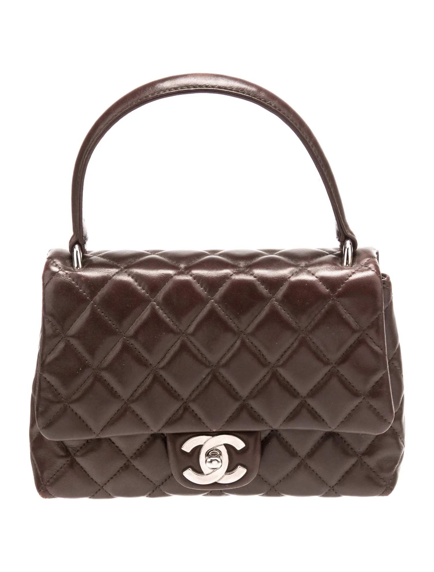 Mini Quilted Kelly Handle Bag | The RealReal